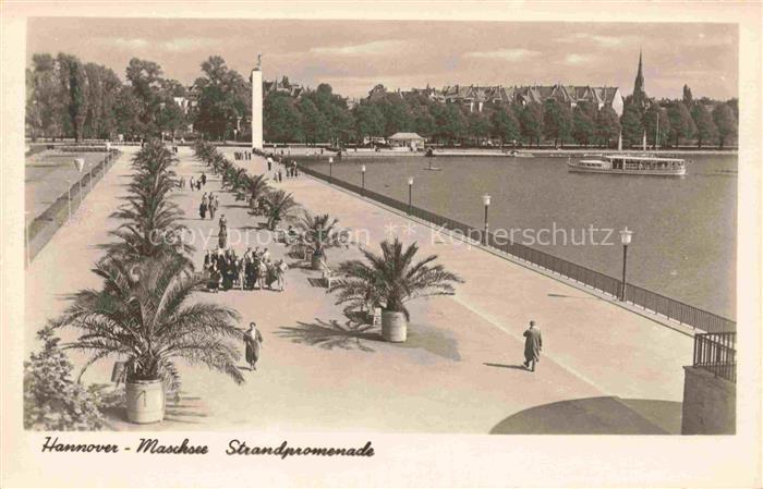 HANNOVER  CITY Maschsee Strandpromenade