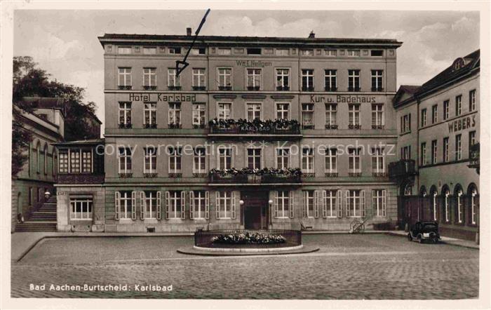 Burtscheid AACHEN Hotel Karlsbad Kur- und Badehaus