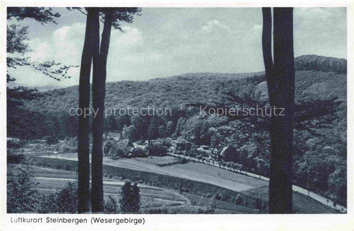Steinbergen Rinteln Niedersachsen Panorama Luftkurort Wesergebirge