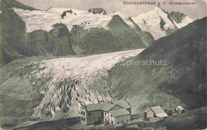 HEILIGENBLUT Kaernten AT Glocknerhaus Gletscher Grossglockner Hohe Tauern
