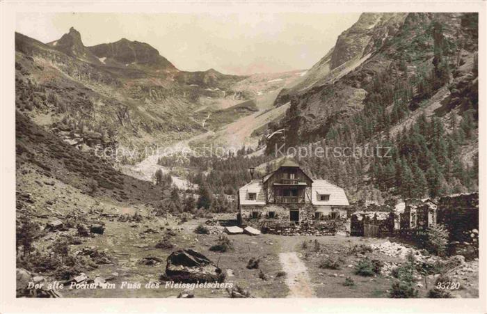 Hohentauern Steiermark AT Der alte Pocher am Fuss des Fleissgletschers