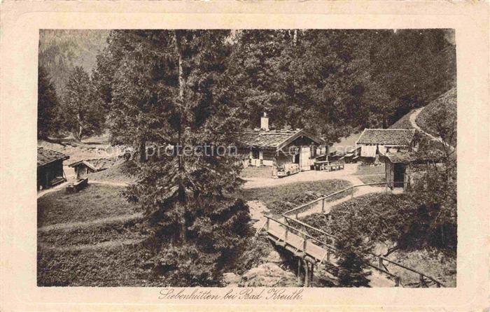 BAD KREUTH Tegernsee Bayern Siebenhuetten