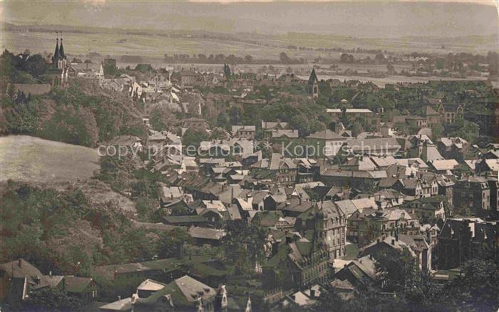 Sonneberg  Thueringen Stadtpanorama