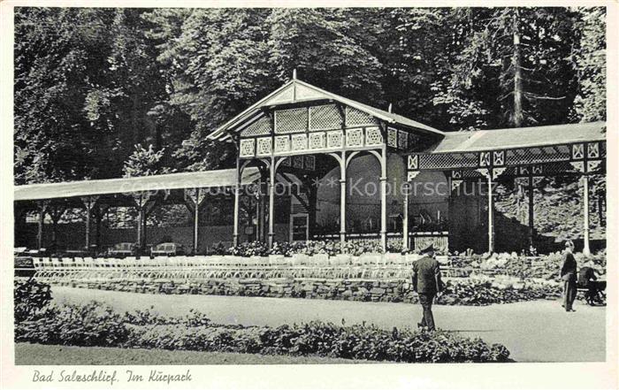 Bad Salzschlirf Fulda Hessen Partie im Kurpark