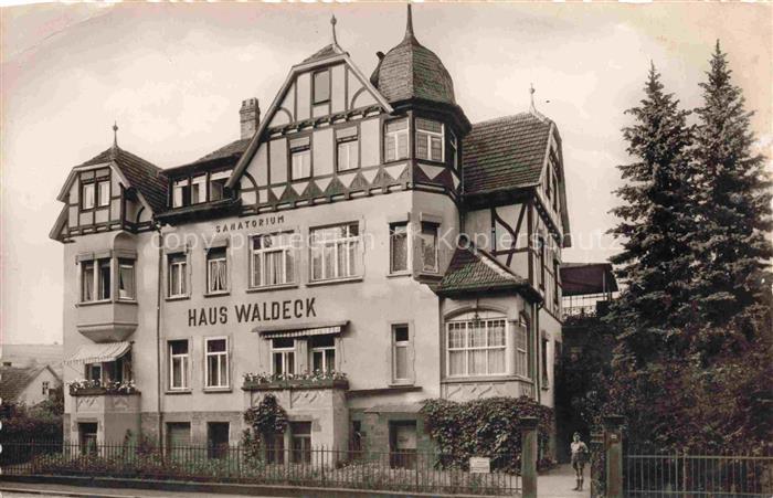 Bad Salzschlirf Fulda Hessen Sanatorium Haus Waldeck