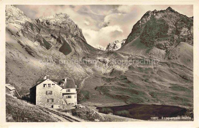 OBERSTDORF Bayern Rappensee-Huette Heilbronnerweg Allgaeuer Alpen