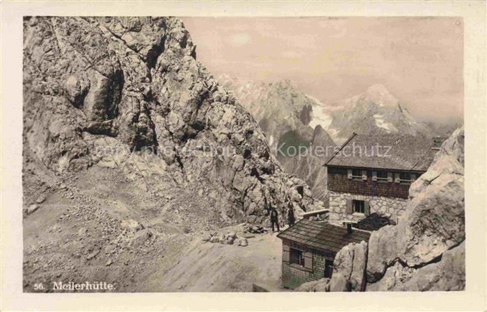 GARMISCH-PARTENKIRCHEN Bayern Meilerhuette Berghuette Alpen