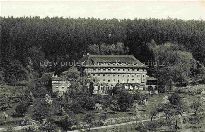 Helmarshausen Bad Karlshafen Hessen Waldsanatorium Haus Kleine im Diemeltal