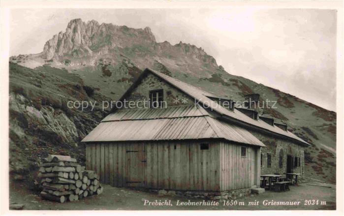Prebichl Praebichl Eisenerz Steiermark AT Leobnerhuette mit Griesmauer