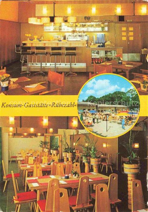 BERLIN  CITY Konsum-Gaststaette Ruebezahl am Mueggelsee
