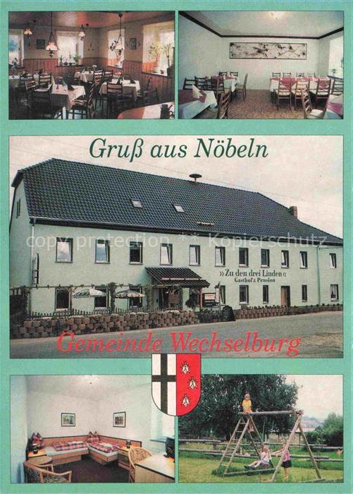 Noebeln Wechselburg Sachsen Gasthof Pension Zu den drei Linden