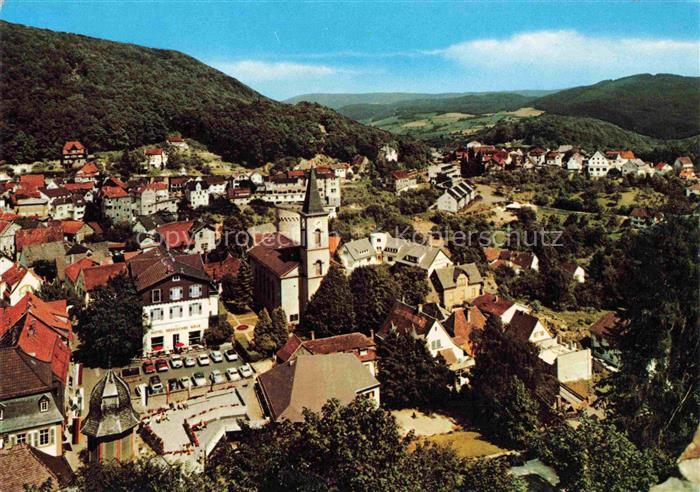 Lindenfels Odenwald Hessen Panorama Kurort im Naturpark Bergstrasse Odenwald
