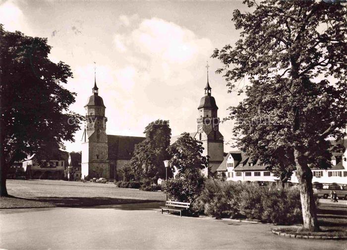 FREUDENSTADT BW Marktplatz mit Stadtkirche