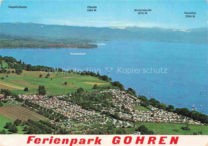 Kressbronn Bodensee BW Ferienpark Gohren am Bodensee Alpenblick