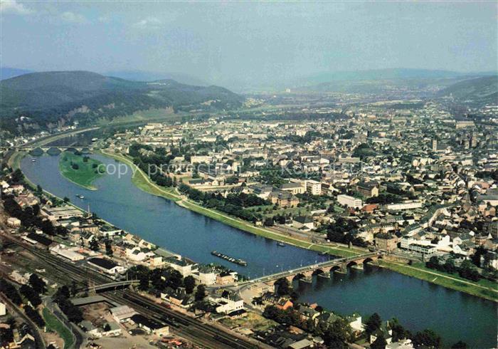 TRIER  CITY Stadtpanorama mit Mosel