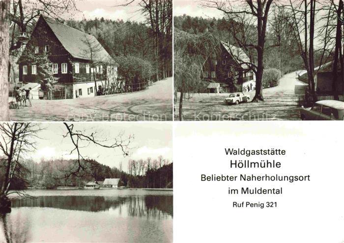 Penig Waldgaststaette Hoellmuehle Naherholungsort im Muldental