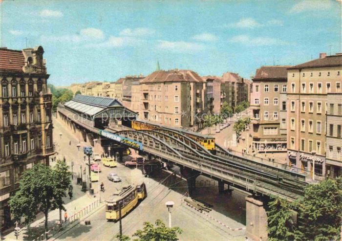 BERLIN  CITY Prenzlauer Berg U-Bahnhof Dimitroffstrasse