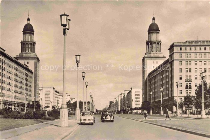BERLIN  CITY Stalinallee Frankfurter Tor