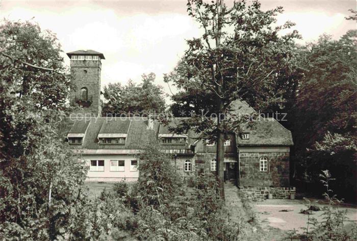 Cunewalde Bautzen Sachsen Ferienheim Czorneboh des VEB Kombinat Rewatex Berlin