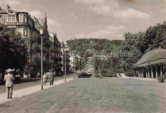 BAD NAUHEIM Hessen Parkstrasse und Johannisberg