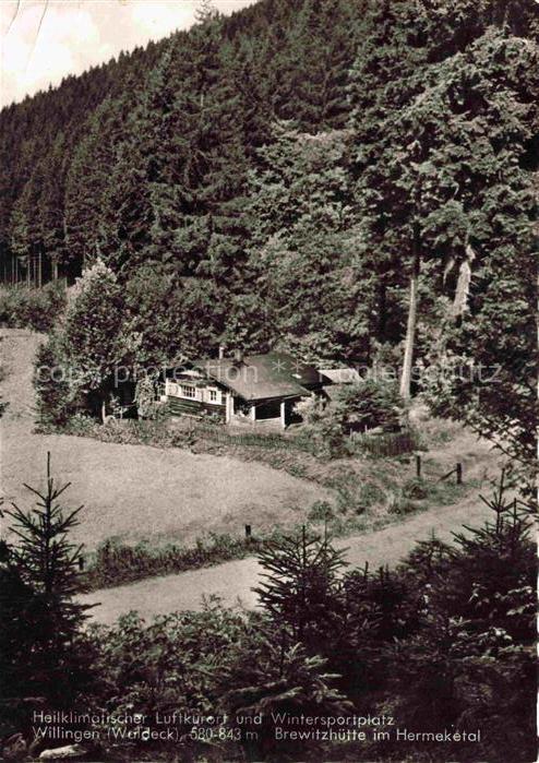 Willingen Sauerland Brewitzhuette im Hermeketal