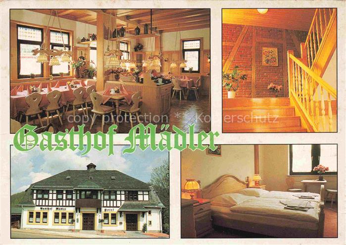 ZWICKAU  Sachsen Gasthof Maedler Restaurant Fremdenzimmer