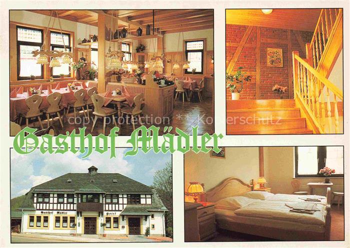 ZWICKAU  Sachsen Gasthof Maedler Restaurant Fremdenzimmer