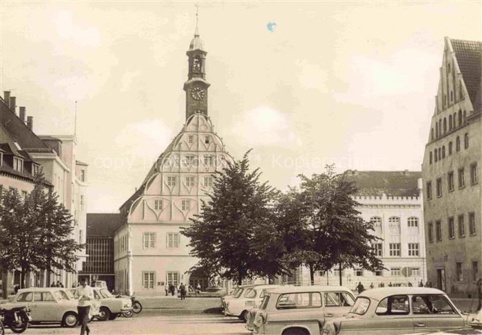 ZWICKAU Sachsen Hauptmarkt am Stadttheater