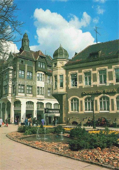 ZWICKAU  Sachsen Fussgaengerzone Innere Plauensche Strasse