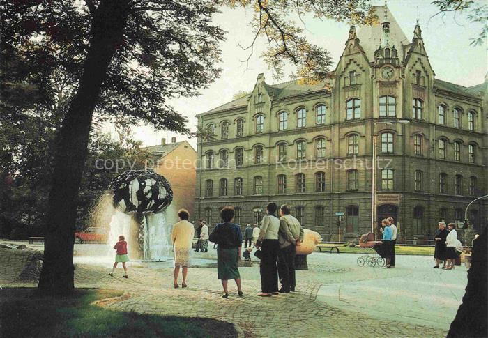 ZWICKAU  Sachsen Brunnen der Voelkerfreundschaft