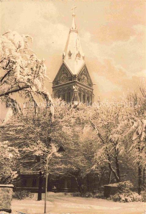 ZWICKAU  Sachsen Moritzkirch im Winterkleid