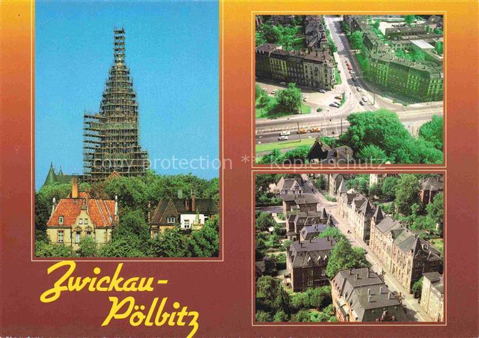 Poelbitz Zwickau Sachsen Moritzkirche Leipziger Strasse Rosenbergstrasse Clara-Z