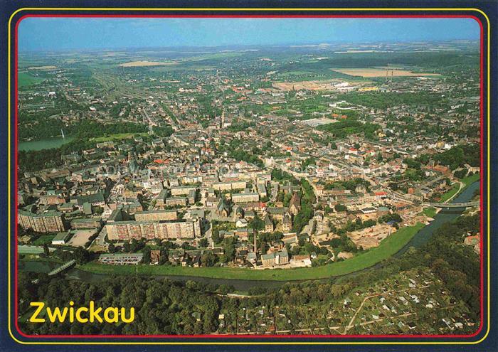 ZWICKAU  Sachsen Fliegeraufnahme