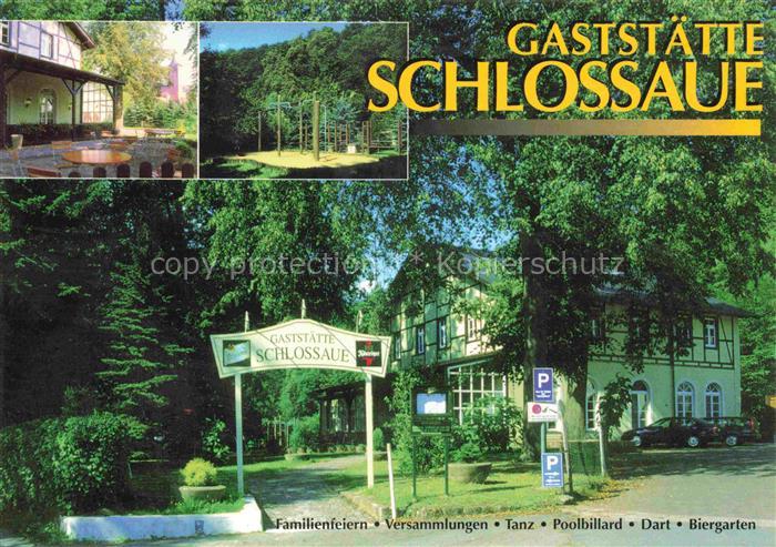 Rochlitz Sachsen Gaststaette Schlossaue