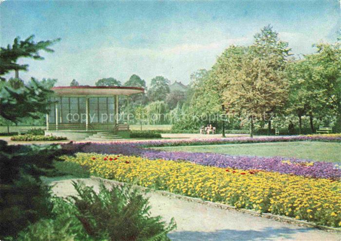 ZWICKAU  Sachsen Parkanlagen Musiktempel