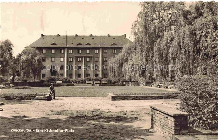 ZWICKAU  Sachsen Ernst-Schneider-Platz