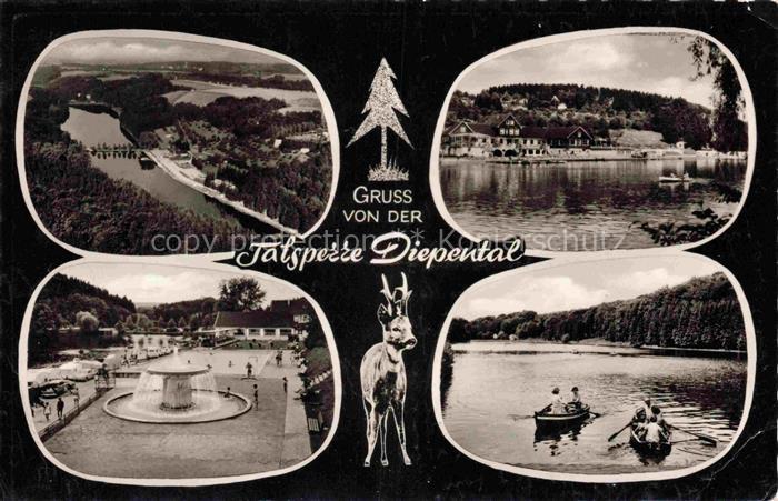 Leichlingen Rheinland NRW Talsperre Diepental Luftaufnahme Café Restaurant Ausfl