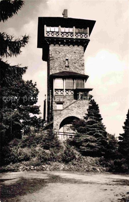 BAD HOMBURG von der Hoehe Hessen Herzberg-Gaststaette Aussichtsturm Herzbergturm