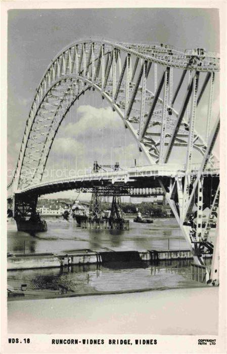 Widnes Runcorn LIVERPOOL UK Runcorn Widnes Bridge
