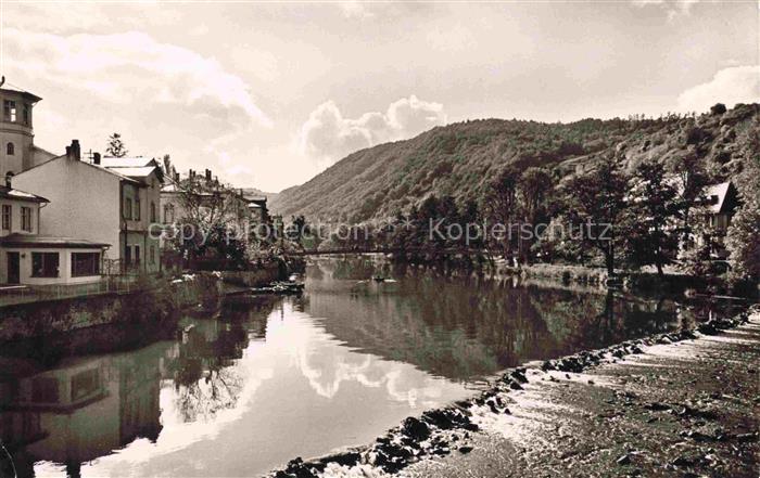 BAD KREUZNACH Rheinland-Pfalz Partie an der Nahe Radium-Solbad