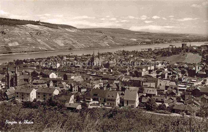 Bingen Rhein Rheinland-Pfalz Panorama