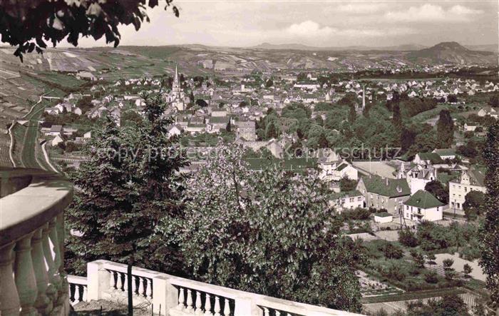 Ahrweiler BAD NEUENAHR-AHRWEILER Panorama Blick vom Café Hohenzollern