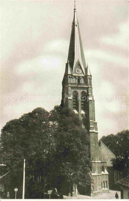 ELMSHORN Pinneberg Schleswig-Holstein St. Nikolai Kirche Jubilaeumspostkarte