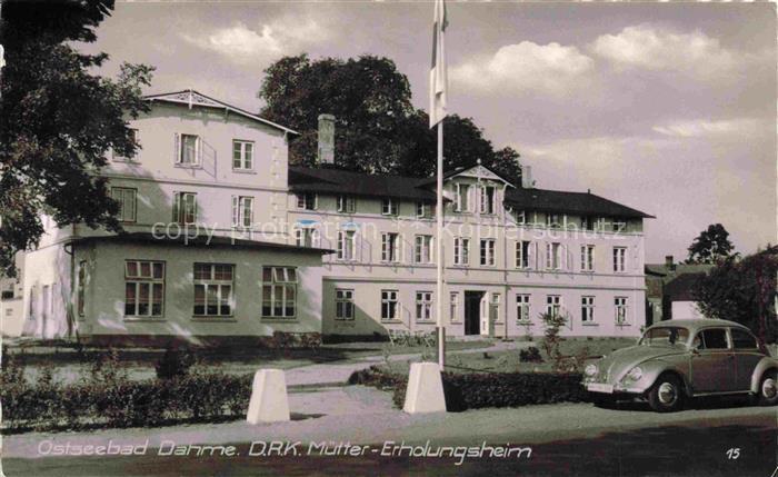 DAHME  Ostseebad Schleswig-Holstein DRK Muetter-Erholungsheim
