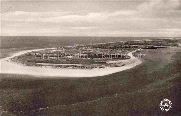 Hoernum Sylt Panorama Nordseebad Suedspitze Insel