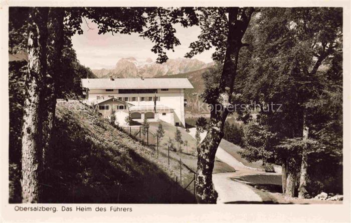 Obersalzberg Berchtesgaden Bayern Heim des Fuehrers