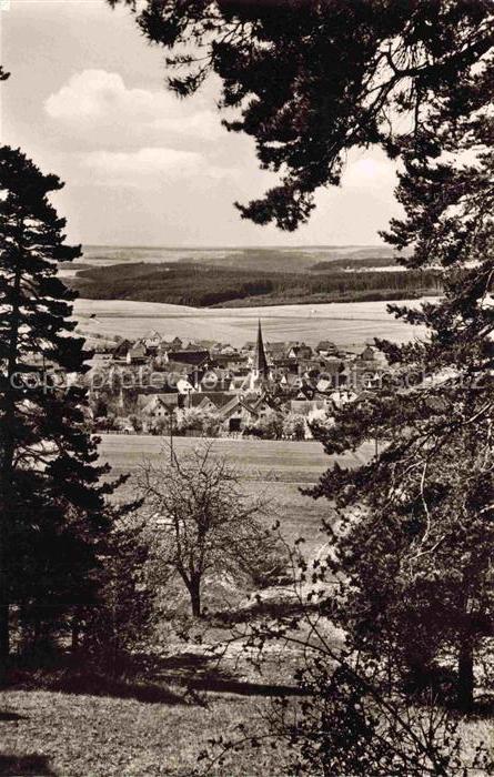 Althengstett Ansicht vom Waldrand aus
