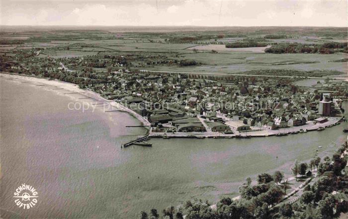 ECKERNFoeRDE Ostseebad Fliegeraufnahme