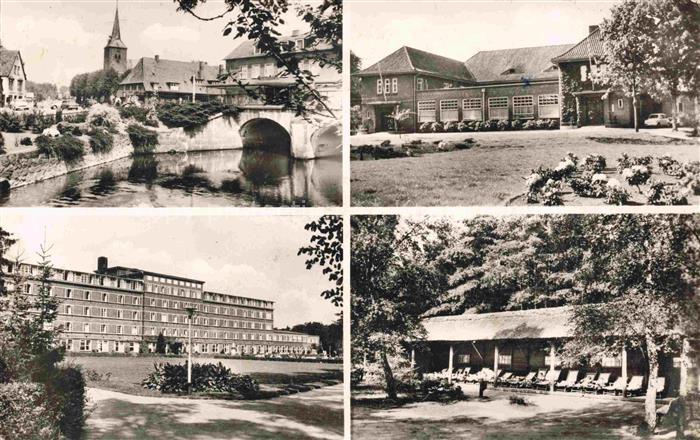 Bad Bramstedt Schleswig-Holstein Teilansichten Sol- und Moorbad