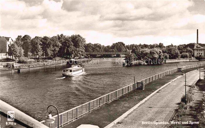 Spandau BERLIN Havel und Spree Fahrgastschiff